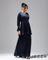 Satin Skirt & Button-Down Top Set 64441